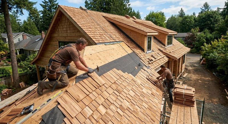Wood Roofing Installation in Auburn, GA