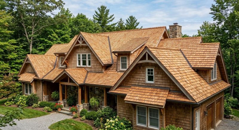 Wood Roofing Installation in Buford, GA