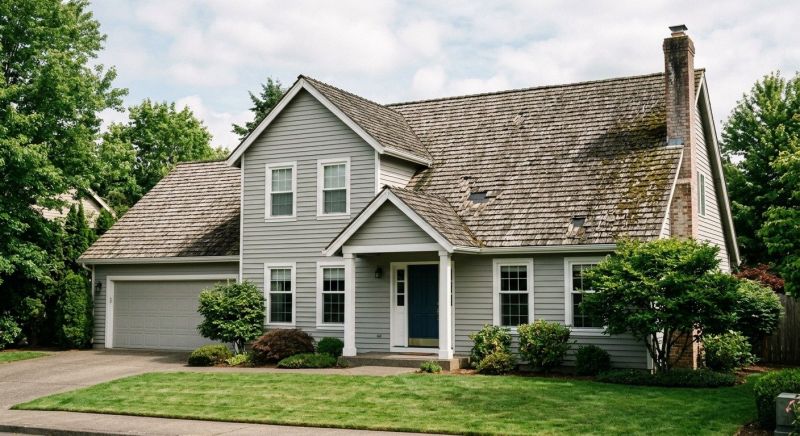 Wood Shingle Roof Replacement in Hall County, GA
